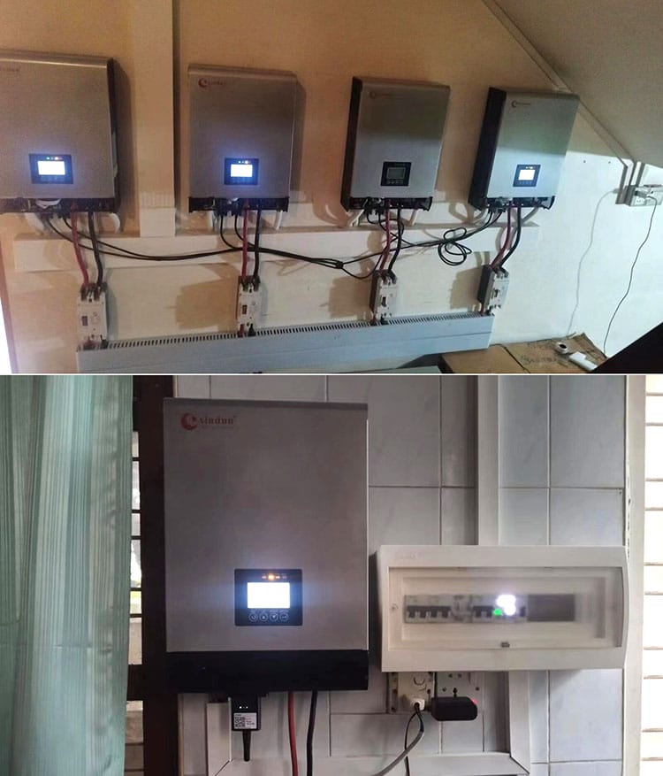 application of inverters in parallel single phase