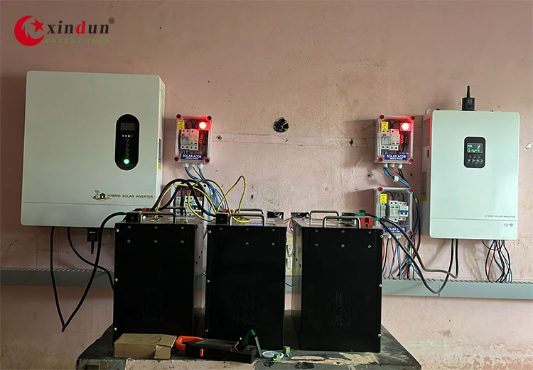 5000w and 8000w solar inverters with lithium battery in Zambia