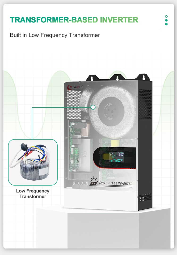 low frequency 3000 watt split phase inverter