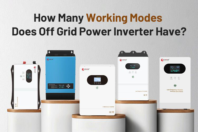 off grid power inverter working mode