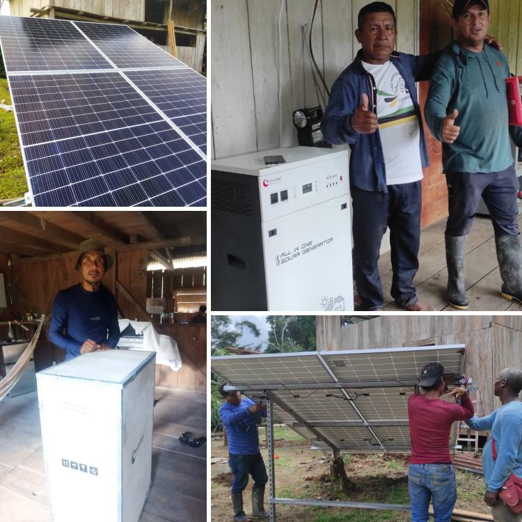 of grid solar system in ecuador