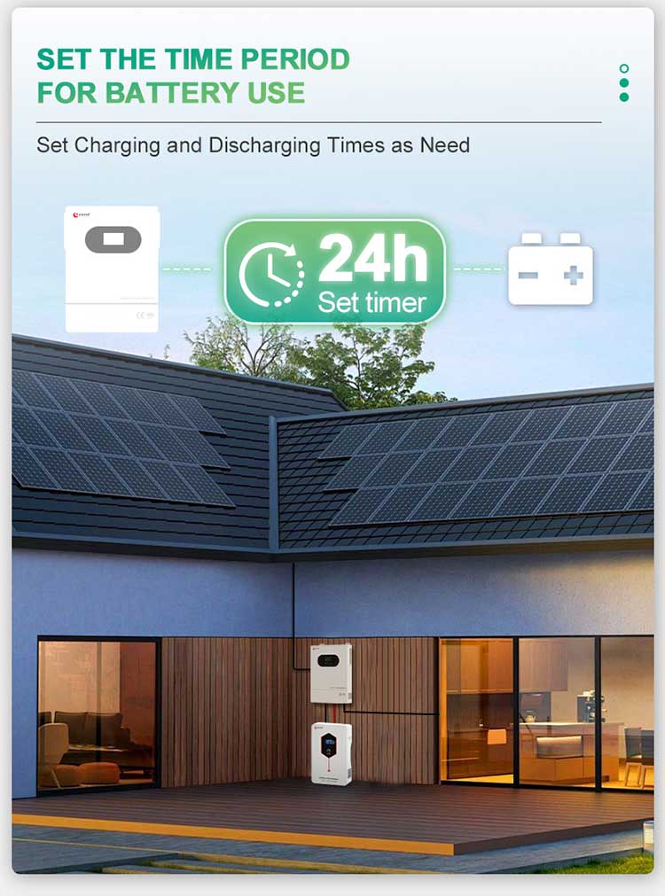 home solar inverter time setting