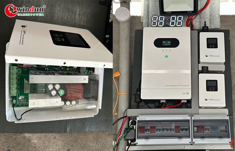 6kw solar inverter with 48v 60a mppt charge controller
