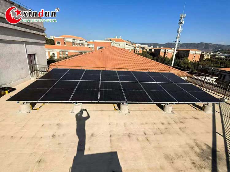 off grid solar power station