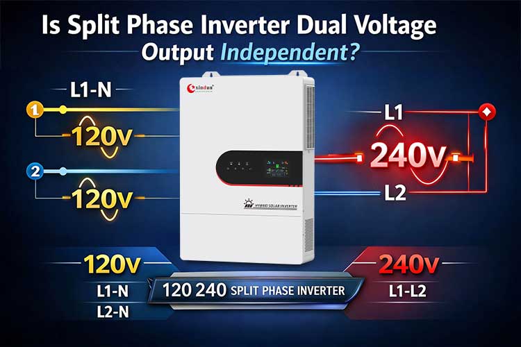 120 240 split phase inverter