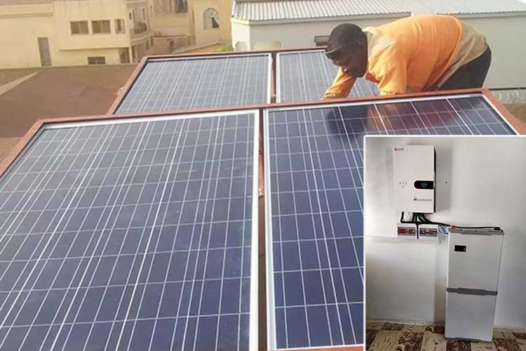 venezuela 5kw solar energy inverter with lithium battery