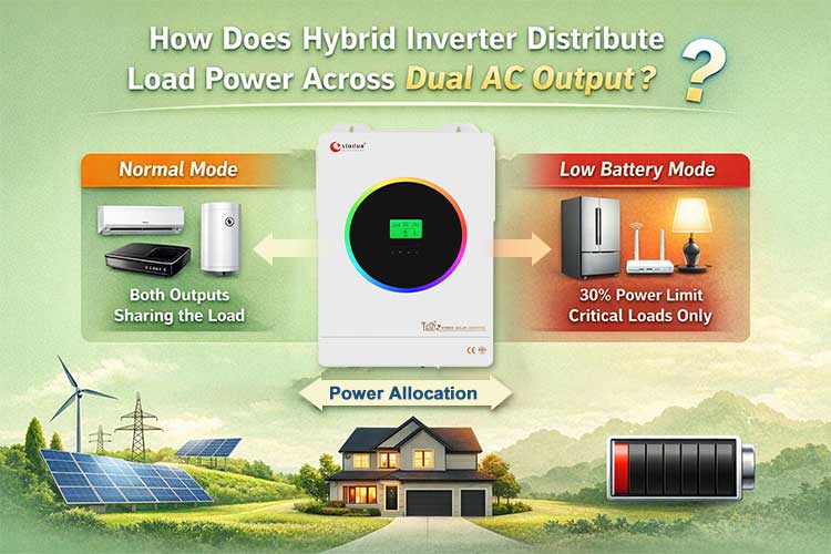 dual ac output hybrid inverter