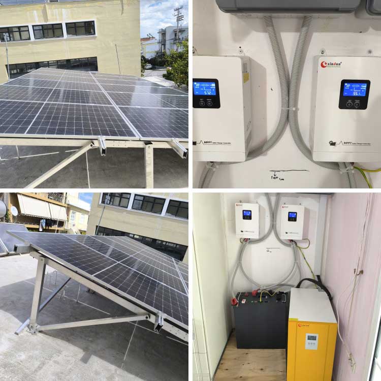 12kw solar inverter with mppt 48v 100a in Greece
