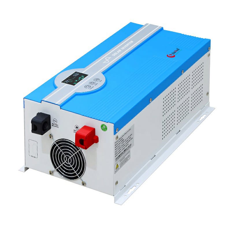 LVYUAN All-in-one Solar Hybrid Charger Inverter Built in 3000W 24V Pure  Sine Wave Power Inverter and 80A MPPT Solar Controller for Off-Grid System