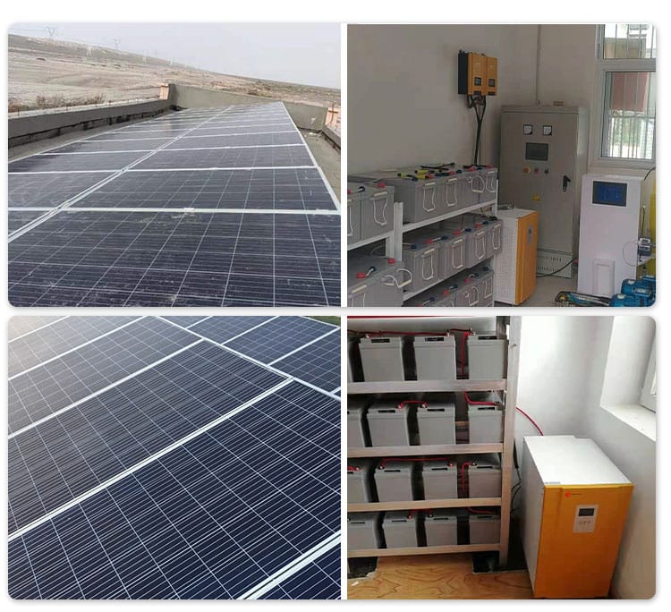 solar hybrid ups system project case