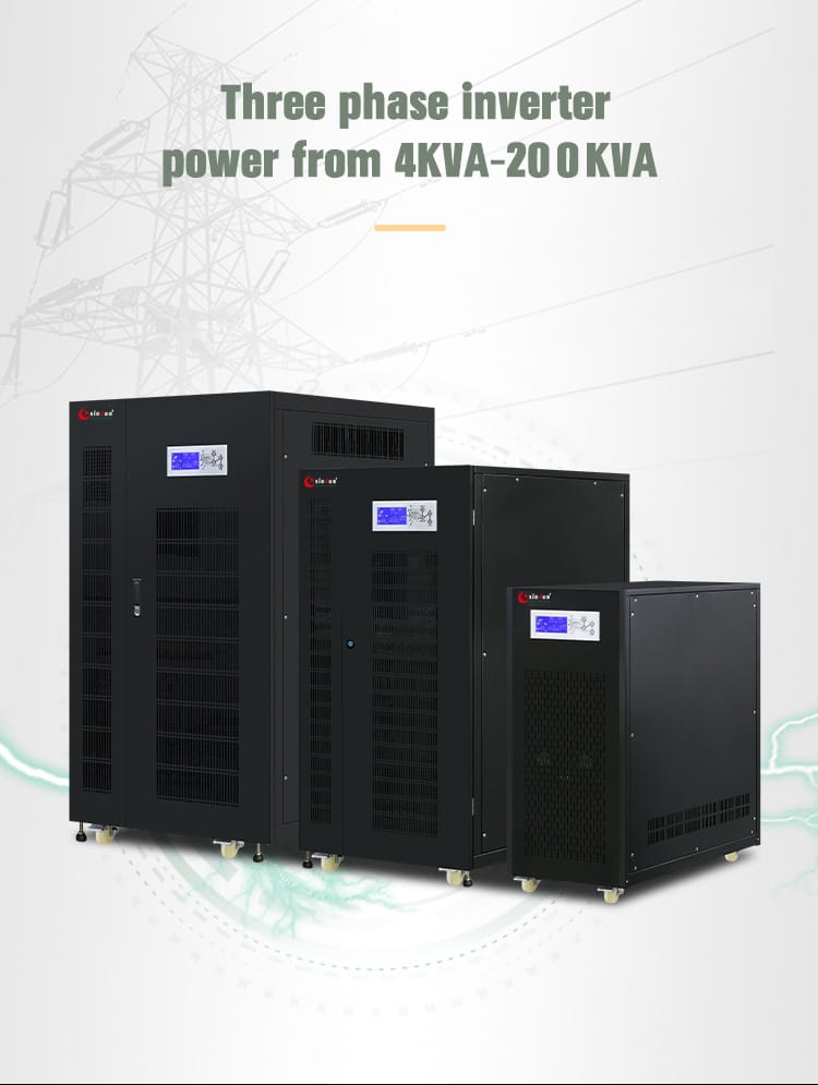 3 phase power inverter 4kva - 200kva
