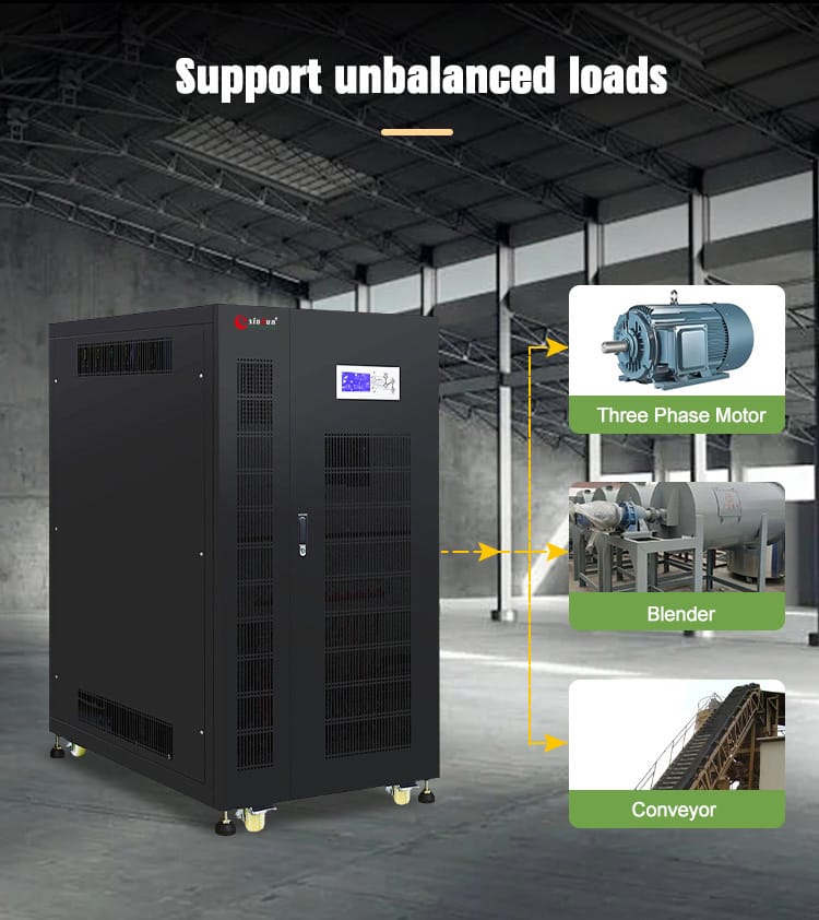 3 phase power inverter - support unbalanced loads