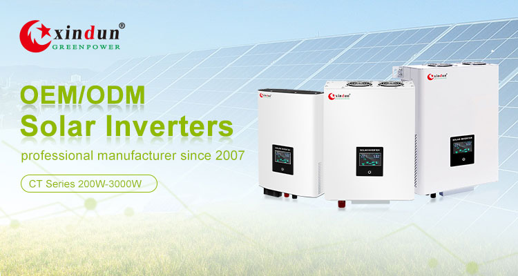 Intelligent Hybrid Solar Power Inverter Pure Sine Wave Inverter - Xindun China