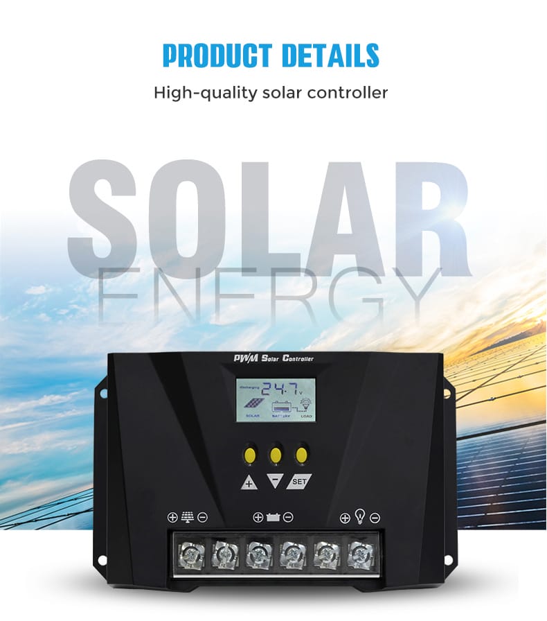 high quality solar power charge controller