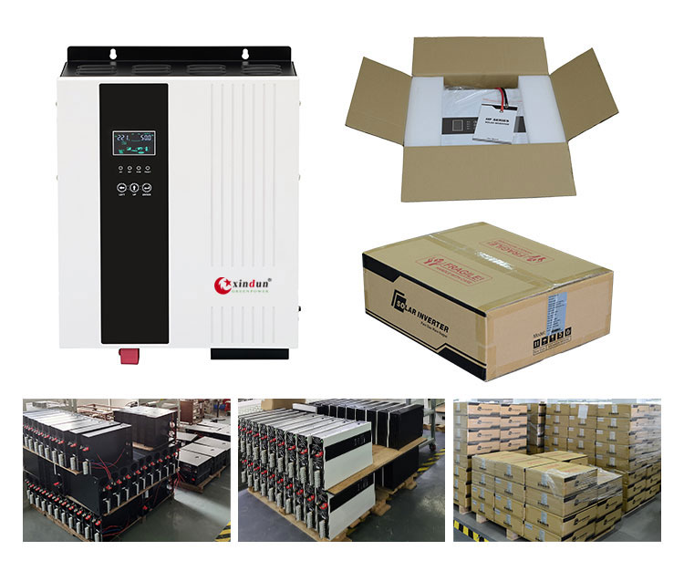 5kw hybrid solar inverter packaging and shipping