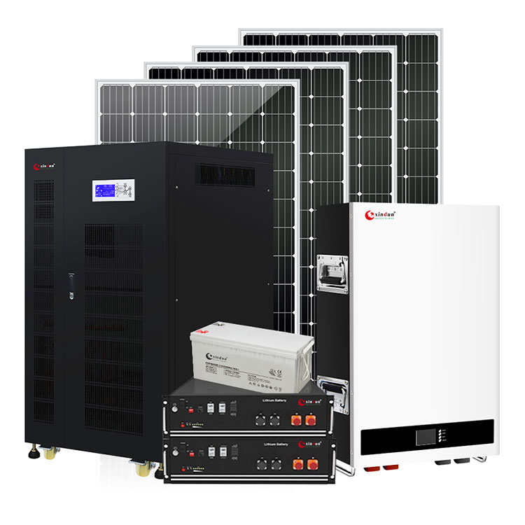 SESS-HDSX Off Grid Solar System with Battery 30Kw 50Kw 80Kw 100Kw