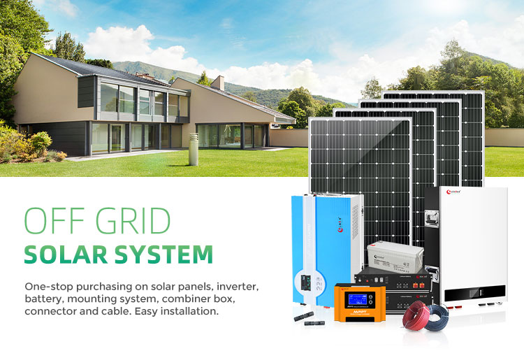 5Kw Solar System With Battery Backup - Xindun China