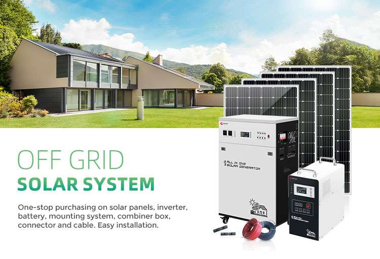 All In One Home Solar Generator System - Xindun China