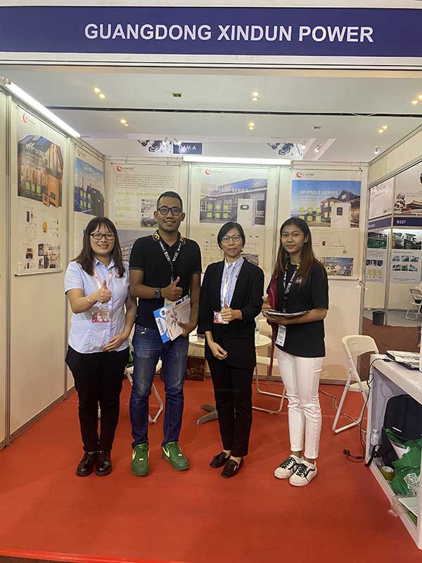 Xindun Reached Cooperation Intention With Customers In Cambodia Electricity Expo