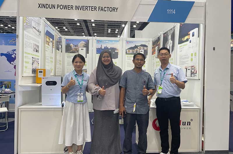 2023 Solar Power Expo Malaysia - Xindun Inverter Producers