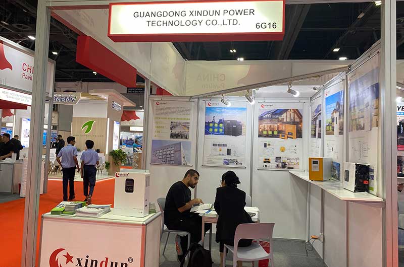 2023 Solar Power Expo Dubai, UAE - Xindun Inverter Producers