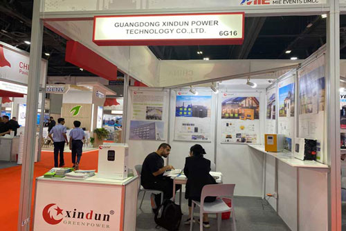 Xindun Power Shine Appear at WETEX 2023