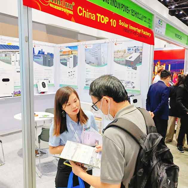 Xindun Power Presents At Thailand Asean Sustainable Energy Week 2024 