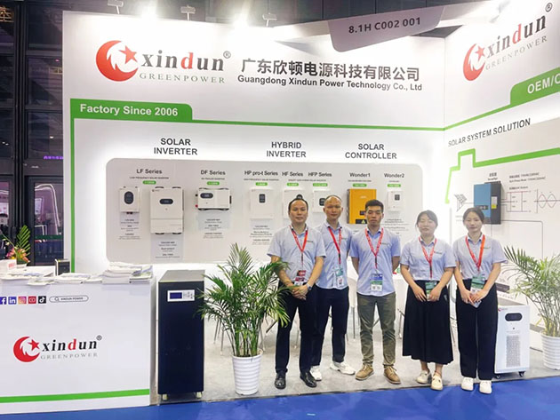 Xindun Power Attend SNEC PV POWER EXPO Shanghai 2024