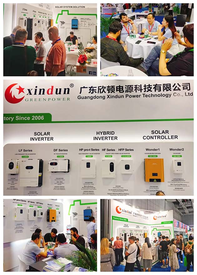 Xindun colleagues introduce solar pv inverter, hybrid inverter and solar power generator