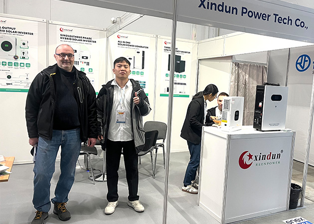 Xindun Presents Solar Inverters At ENEX New Energy 2025 In Poland