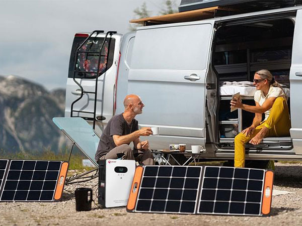 Portable Solar Power Station Used in Morocco