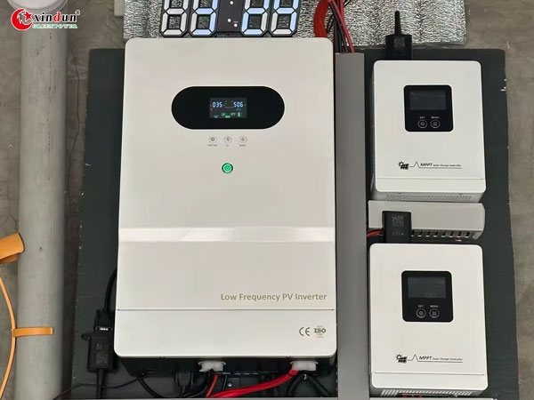 6KW Solar Inverter with 48V 60A MPPT Charge Controller Used in Philippines