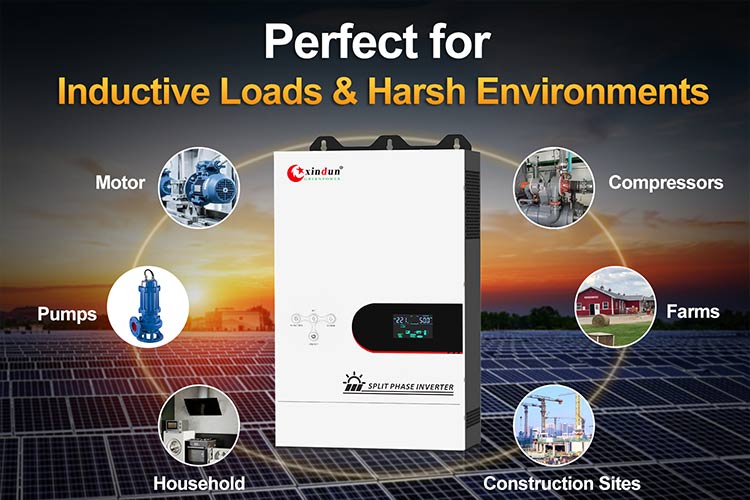 industrial inductive load inverter low maintenance